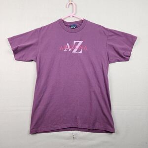 Vintage Arizona Embroider Tourist Souvenir Purple T Shirt Size Large Destination